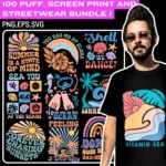 100 PUFF, SCREEN PRINT And STREETWEAR BUNDLE 1