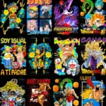 135 New Anime Characters Bundle - Image 4