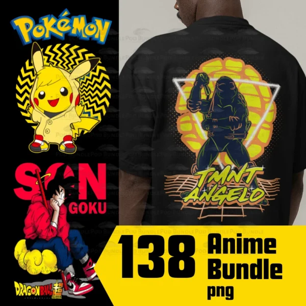 135 New Anime Characters Bundle - Image 1